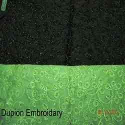 Dupion Fabrics In Contrast