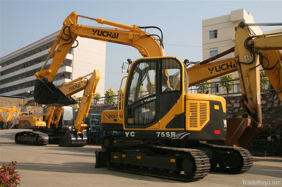 Compact Excavator Yuchai YC75SR