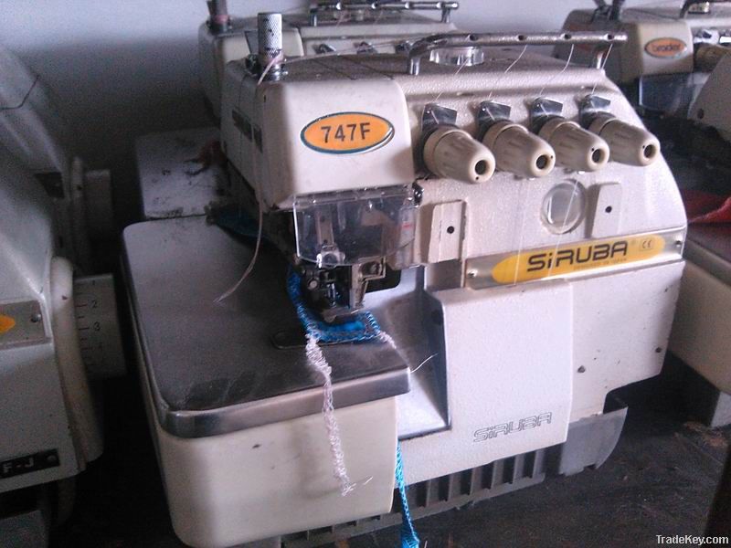 Overlock Sewing Machine 747 Made in China in Stock for Sale