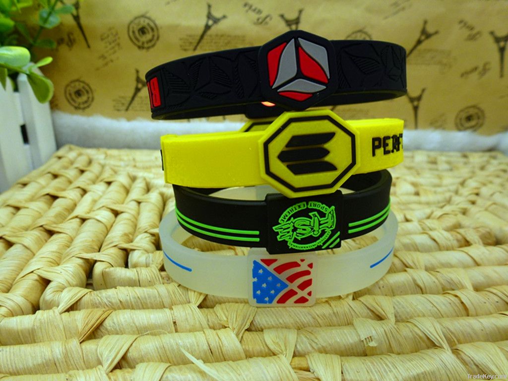 Energy SILICONE rubber WRISTBAND BRACELETS