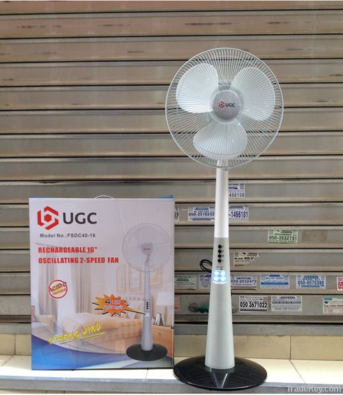 16 inches rechargeable fan