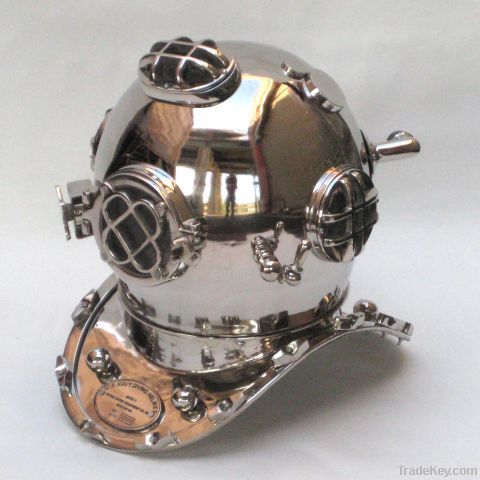 Nautical Aluminum Divers Helmet