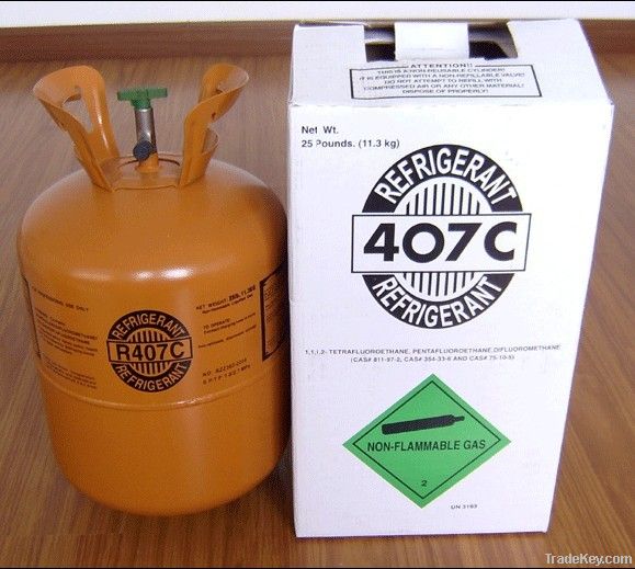 R407 Refrigerant Gas 11.3kg for air conditiioning