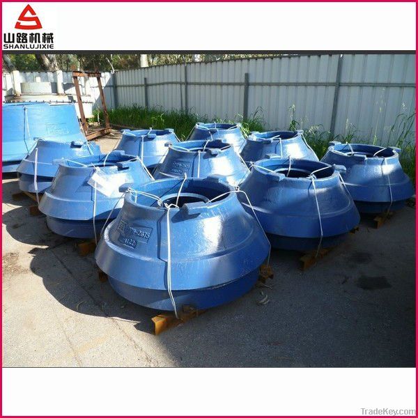 high manganese concave&mantle for cone crusher
