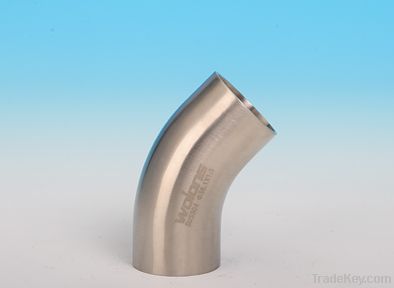 sanitary stainless steel clamp elbow long&short type