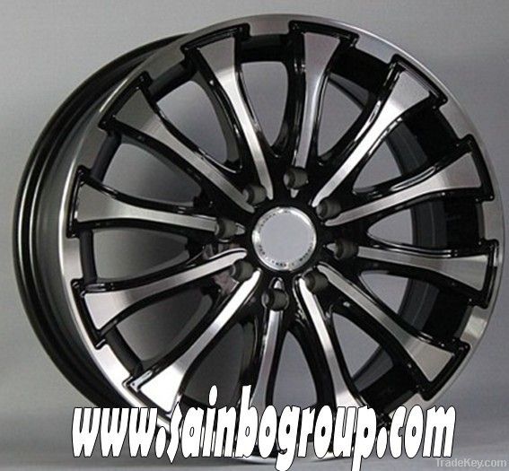 Fine process aluminum alloy wheel