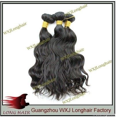 Fashion super wavy hair virgin remy factory price brazilian hair exten