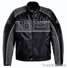 HD Men's Classic Cruiser Leather Jacket Men's Motorcycle Jacket 98140