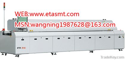 ETA Large Reflow Oven Including Ten Heating Zones E10