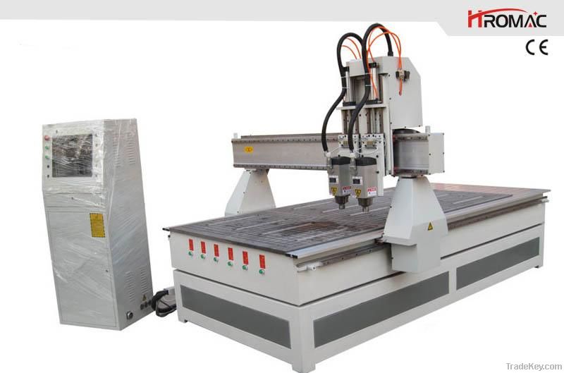 CNC Router with double heads