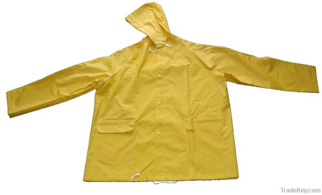 rainwear--PVC/polyester