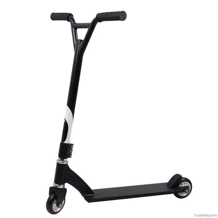 adult stunt scooter with two PU wheel kick scooter