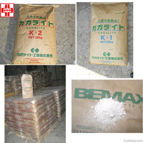 Australia Japan Taiwan High Purity Zircon Flour