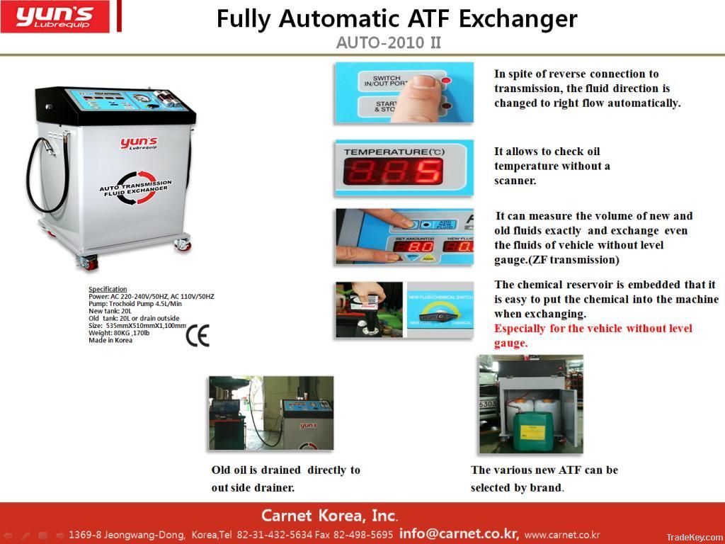 ATF EXCHAGER, AUTOTRANSMSSION FLUID EXCHANGER