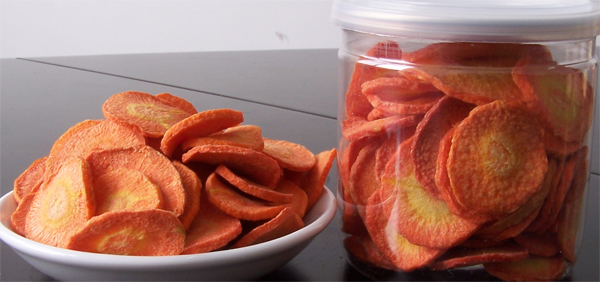 VF carrot chips