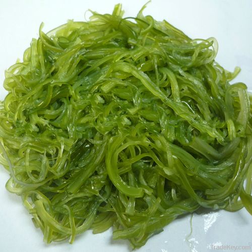 Aquatic Food-Frozen Sliced Seaweed Wakame Stem