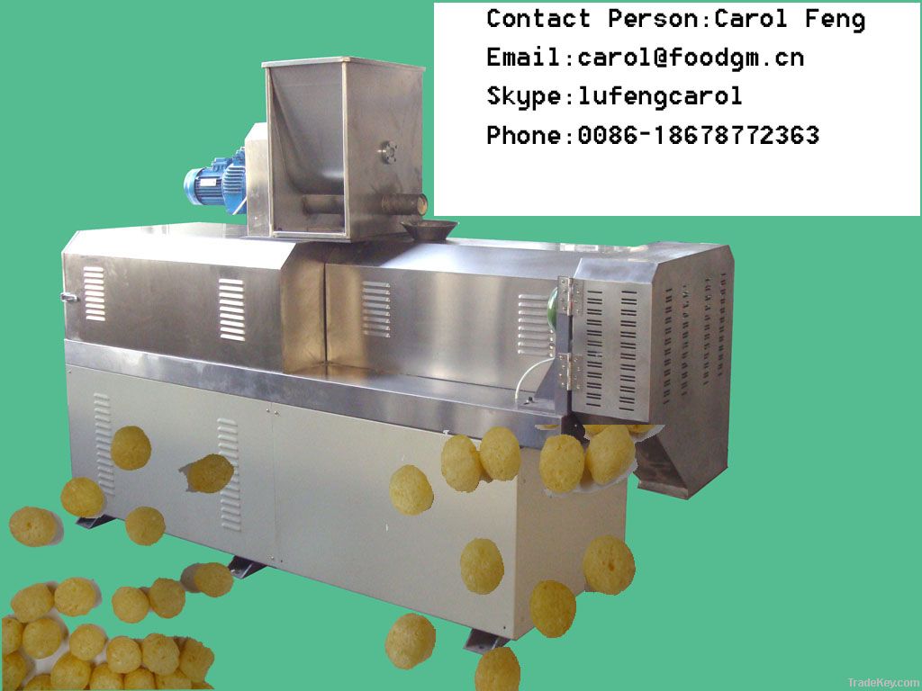core filling food/snacks food processing line