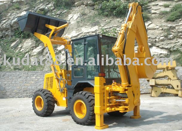 backhoe loader with CE