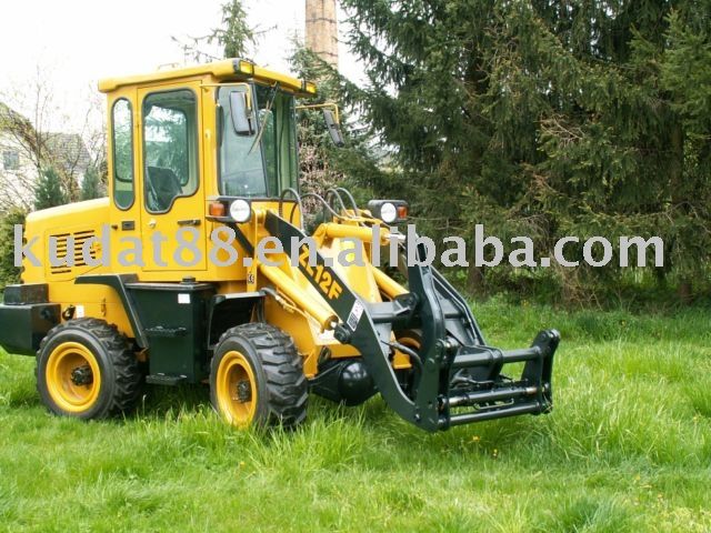 ZL12F mini wheel loader with CE, quick hitch