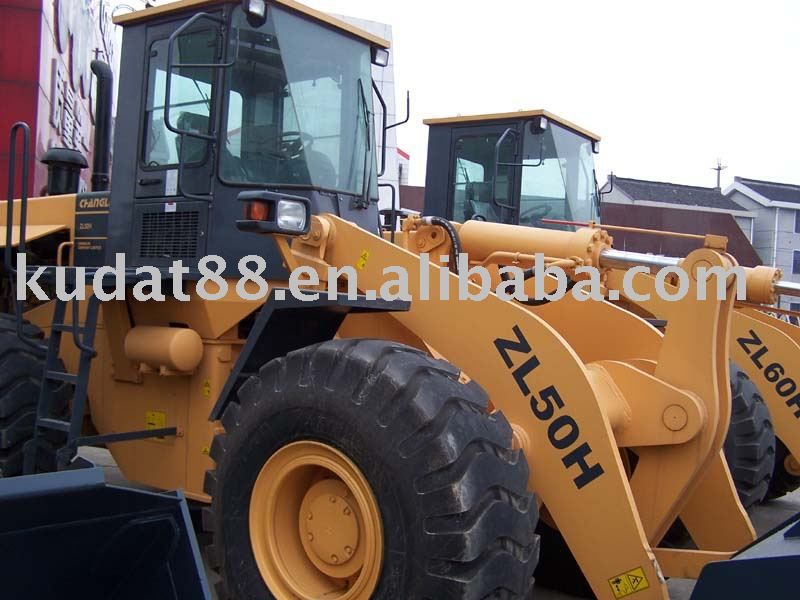 ZL50H big wheel loader with 3306B tech. Engine