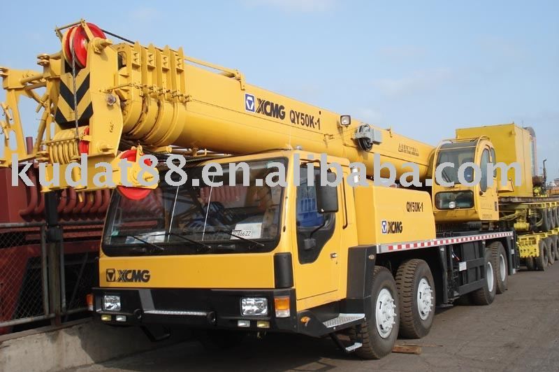 XCMG QY50K-1 2009 model fully hydraulic truck crane (50 ton hydraulic mobile crane)