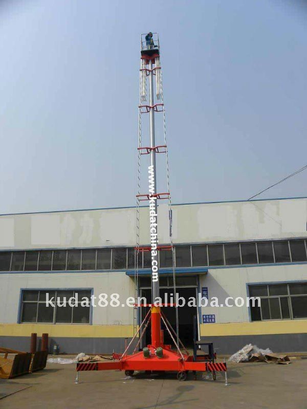 KD0.15-8 Pair-mast aluminum lift platform