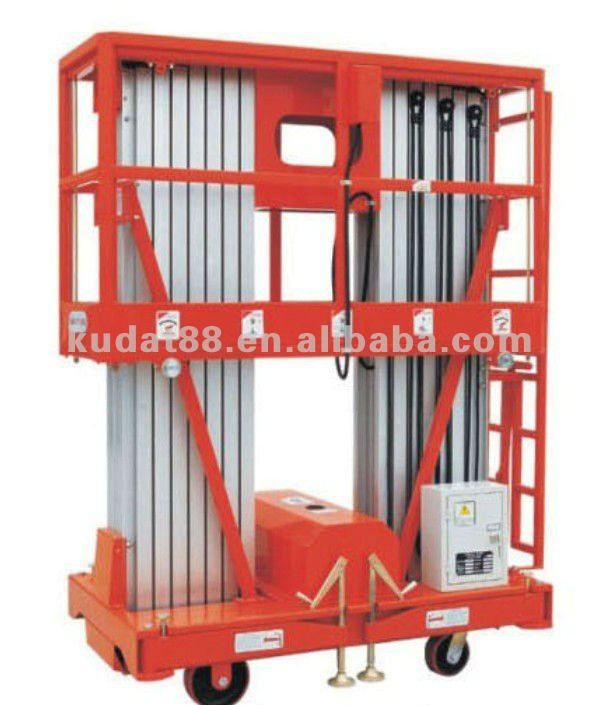 Double-Mast Aluminum aerial platform lift