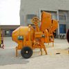 portable concrete mixer 350L electric wire hoisting