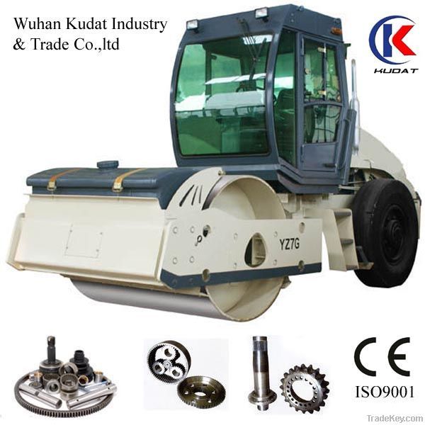 Single drum vibratory road roller (7 ton operation weight)