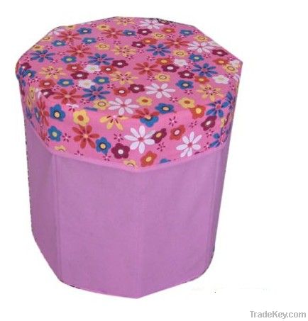 Foldable polyester storage box