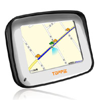 Toppie 3.5 inches touchscreen GPS Navigation for car G-302