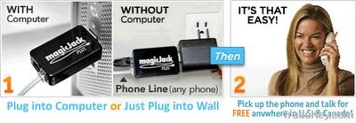 magicJack plus VOIP device