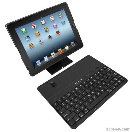 360 Degree Rotating Leather Case with Bluetooth Keyboard for iPad