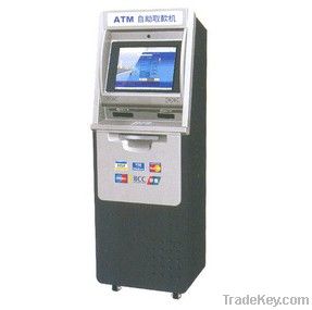 Touch Screen Computer interactive Bank Multifunction ATM / Cash dispen