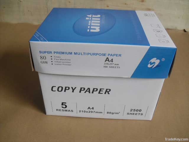 High quality A4 copy paper