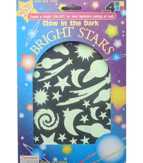 Glow in dark sticker