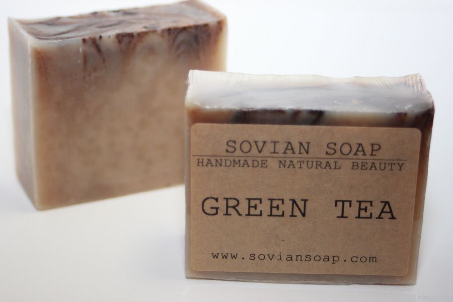 Organic Greentea Soap - Handmade, Natural, Unscented