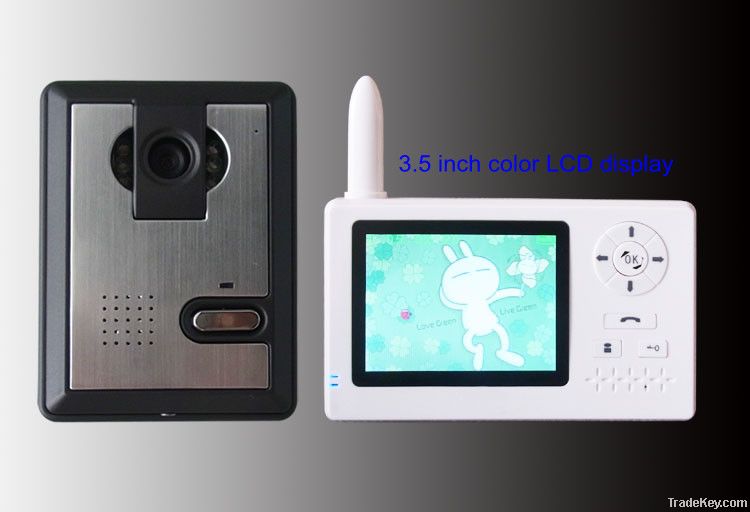 3.5"Wireless video doorbell