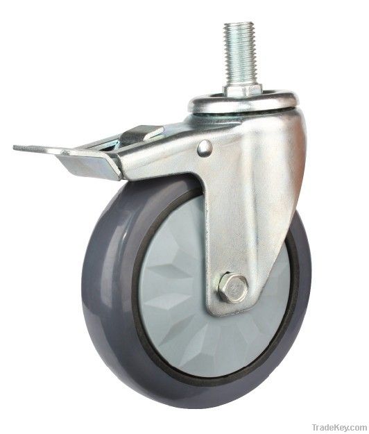 Threaded Stem Casters with Dust Cap