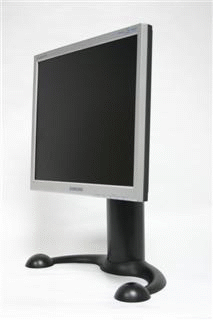 Ergonomic LCD height adjustable stand