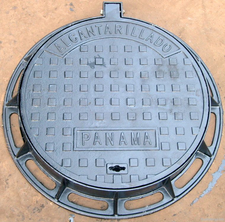 cast iron round manhole cover