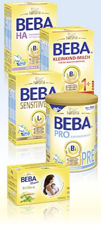 Nestle Beba Baby Food Products