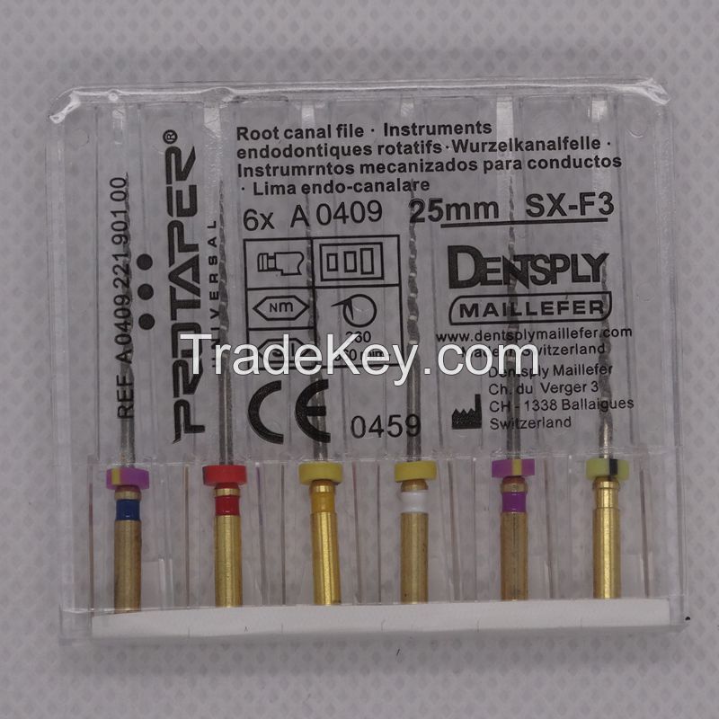 Dentsply Protaper Files for Engine Use