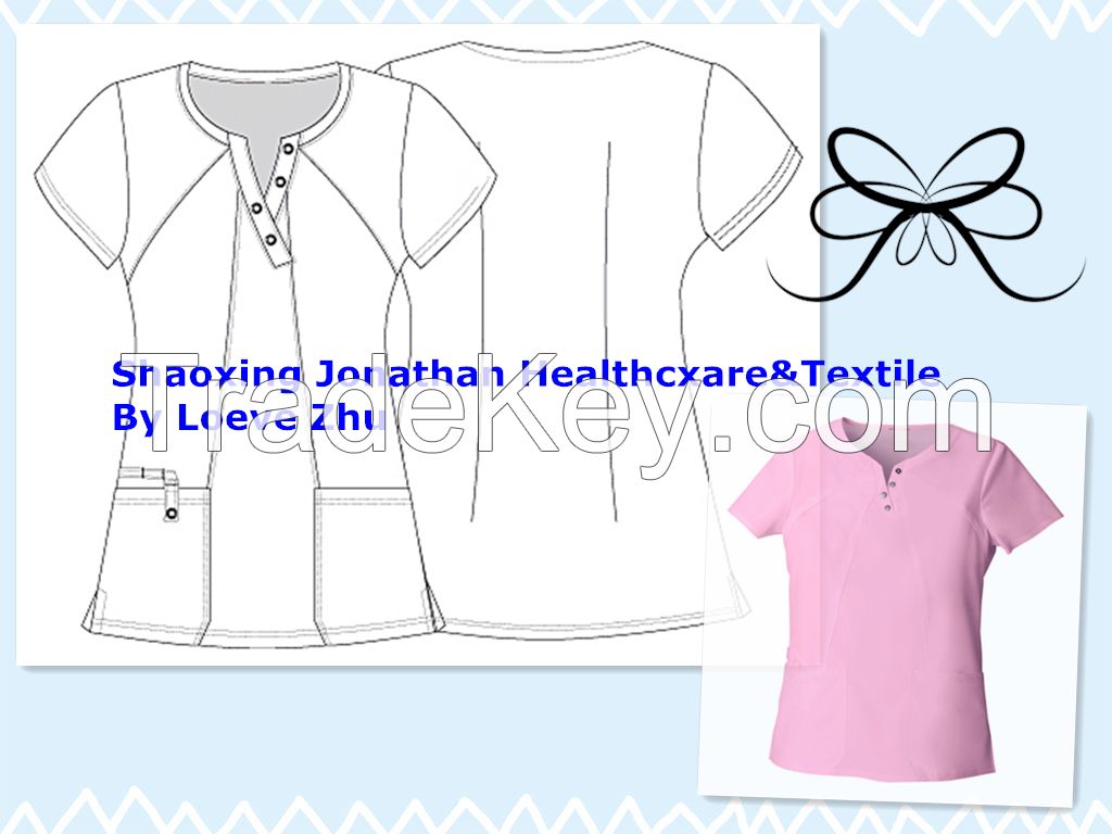 65/35TC fashion medical scrub suits