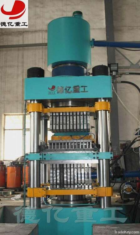 Automatic hydraulic brick machine production line