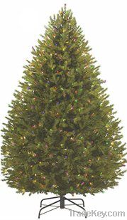 Enlarge 	7' Pre-Lit Traditional Pacific Pine Artificial Christmas Tre