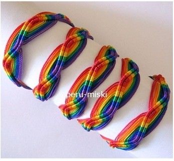 Friendship Bracelets Rainbow ZigZag
