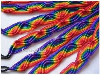 Friendship Bracelets Rainbow ZigZag