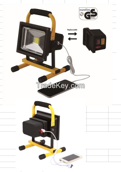 Rechargeable LED work light