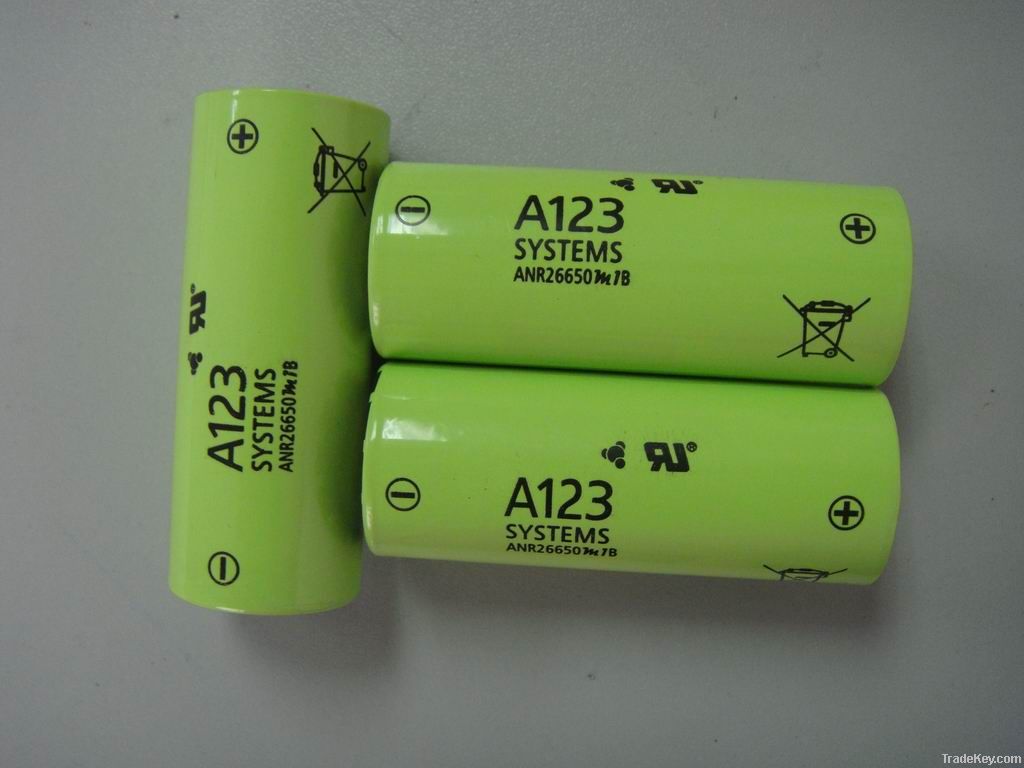 A123 26650 LiFePO4 battery cell